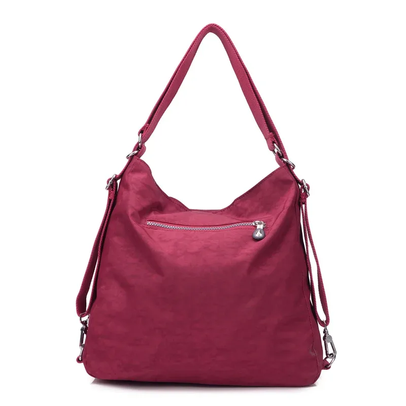 style preppy femmes sac à dos en nylon sacs d'école naturels pour adolescent décontracté femme sacs à bandoulière mochila voyage bookbag sac à dos