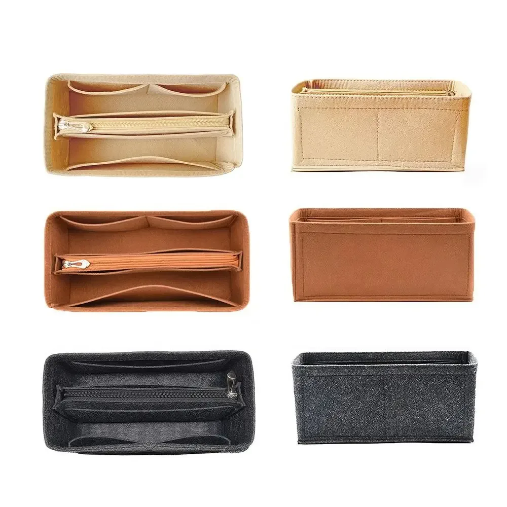 organisateur de sac multi-poches pour birkin25/30/35, sac intérieur, sac de rangement, sac à main en feutre, sac d'insertion, sac de doublure