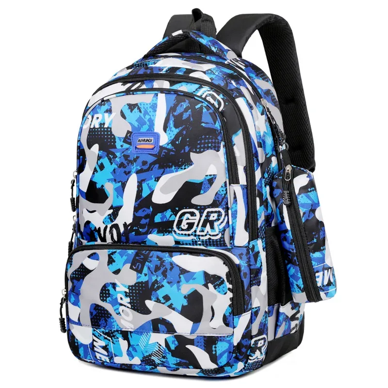 sacs à dos d'école imprimés de camouflage pour adolescents garçons et filles sac à dos de grande capacité pour hommes sac d'ordinateur sacs d'école pour étudiants