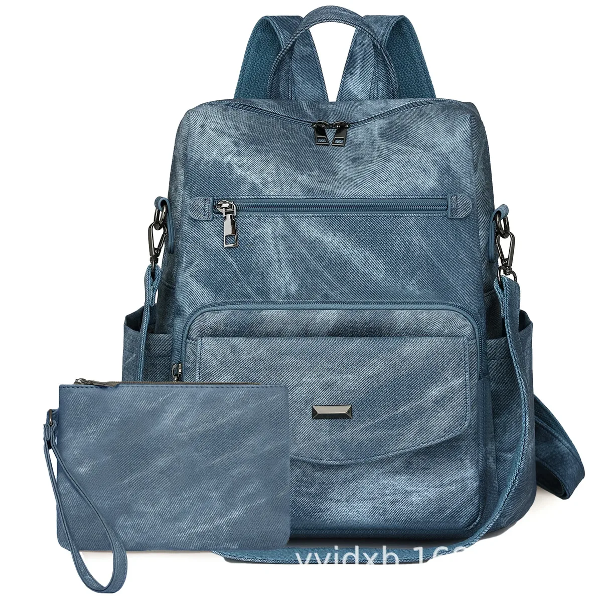 sac à dos en cuir pu pour femmes, imperméable, antivol, grande taille, mode rétro, voyage, collège, travail, portefeuille, sac à bandoulière, 2025