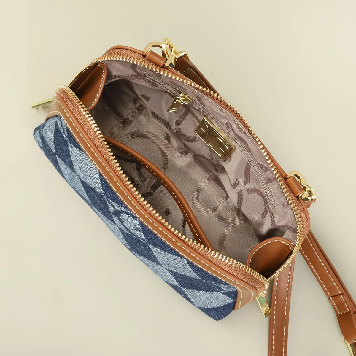 pg – sac à bandoulière en toile imprimé avec lettres pour femmes, petit sac à main de luxe à la mode pour usage quotidien