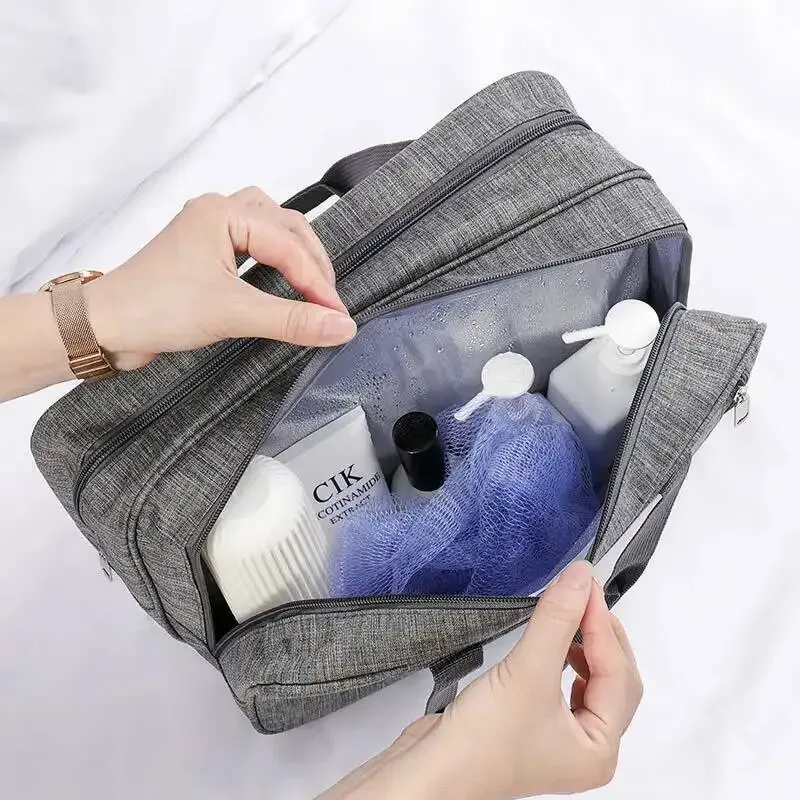 sac à bagages multifonction de grande capacité pour court voyage, sac de maquillage pour femmes et hommes, sac de sport étanche en tissu oxford portatif