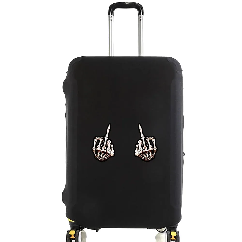 juste de protection pour bagages de 18 à 28 pouces, motif de poitrine à la mode, valise à roulettes, sacs à poussière élastiques, étui, accessoires de voyage