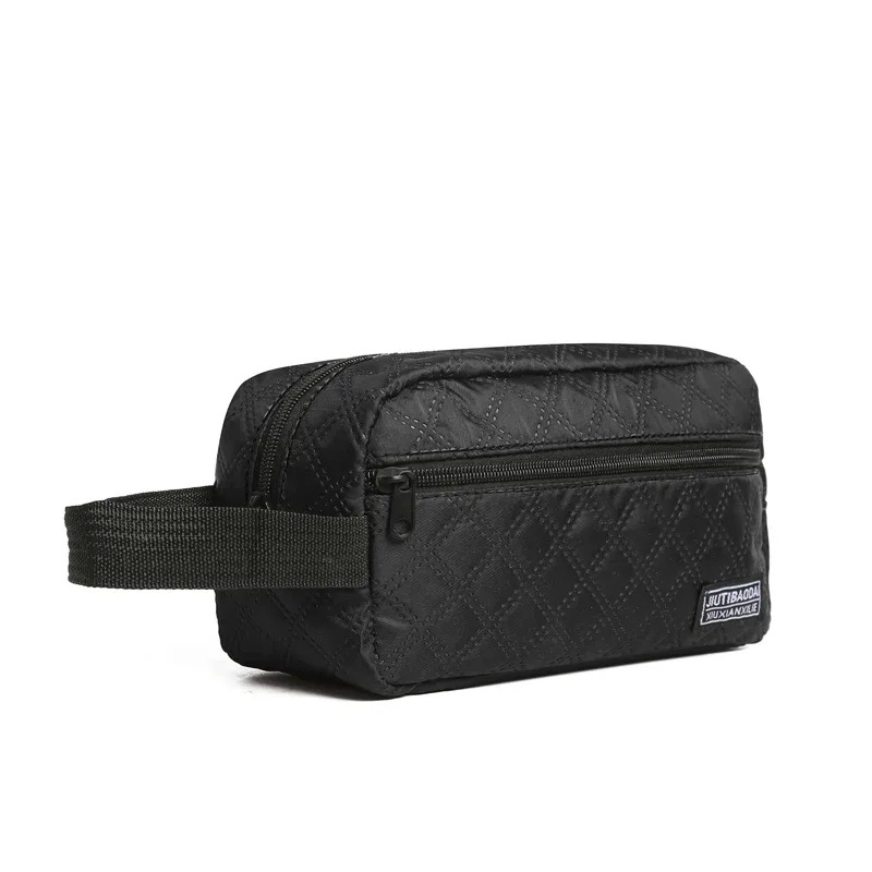 trousse de toilette d'affaires pour hommes, organisateur de maquillage de voyage, pochette de rangement de grande capacité, design de mode durable, idéale pour un usage quotidien