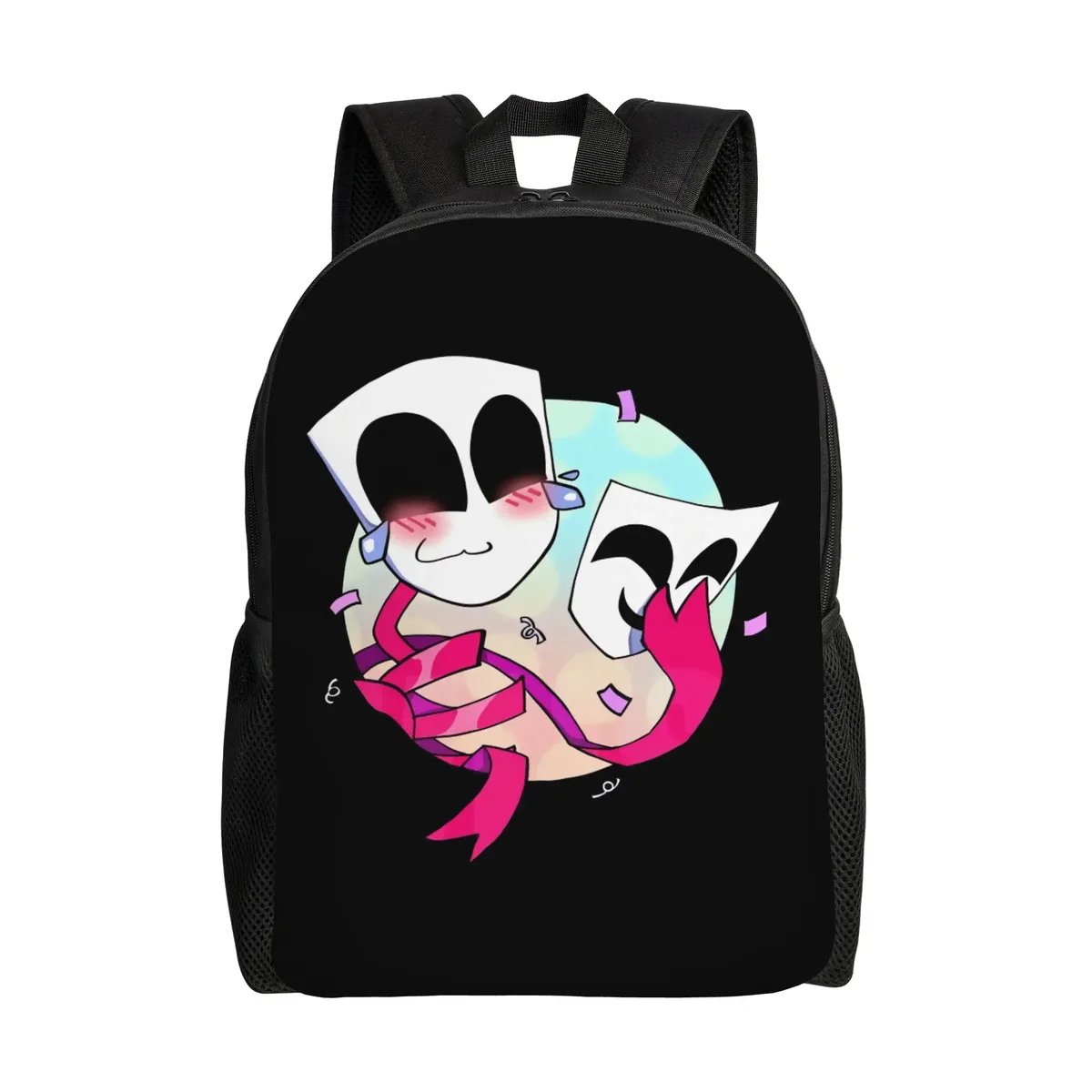 sac à dos gangle cartoon digitals circus pour femmes, sac d'école à la mode pour enfants, sac à dos pour ordinateur, sac à bandoulière de voyage pour enfants