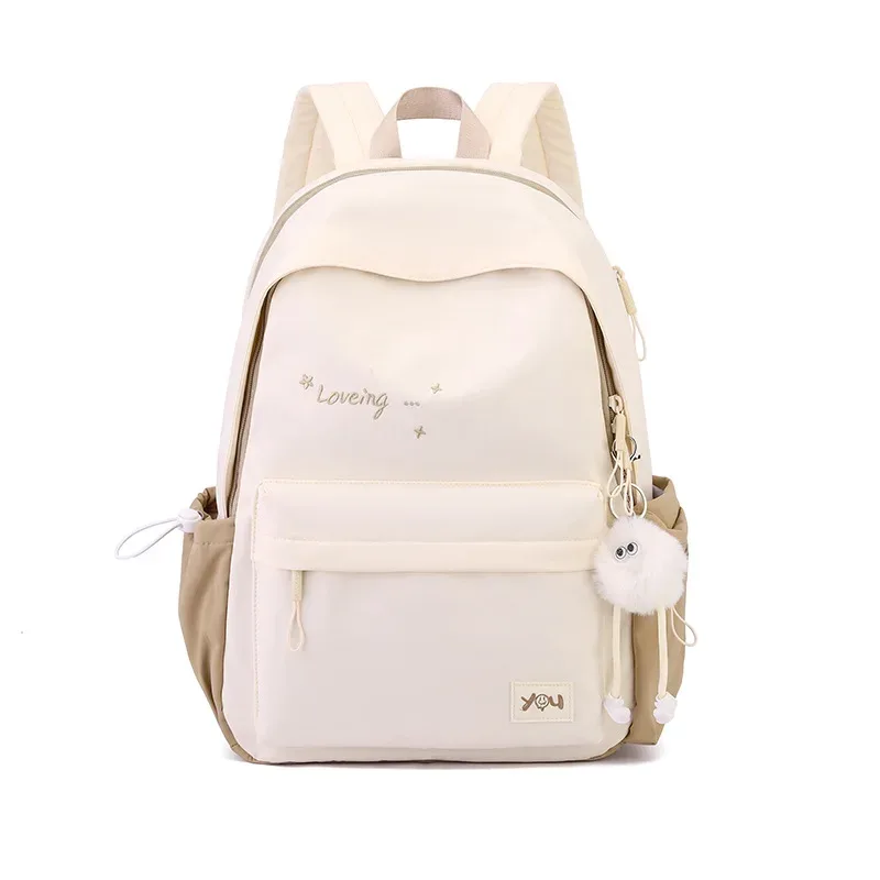 sac à dos tendance 2026 pour femme, grande capacité, étanche, pour l'université, sac d'école pour ordinateur portable, sac de voyage mignon pour fille