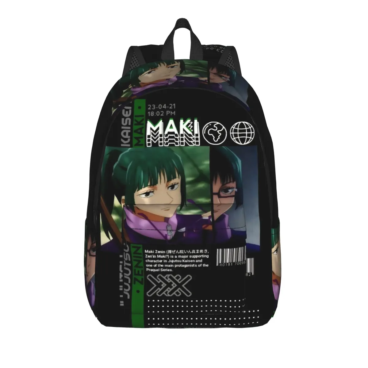 sac à dos choso pour hommes et femmes, sac à dos cool pour le lycée et le travail, sac à dos en toile pour ordinateur portable, cadeau jjk anime