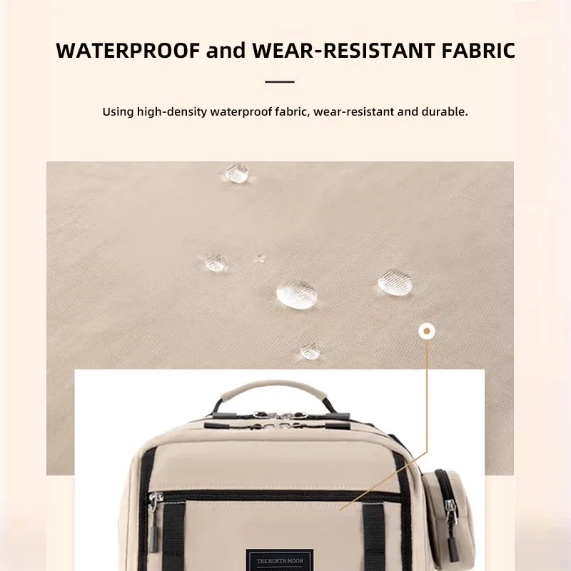 nouveau sac à dos de voyage imperméable, sac à dos scolaire japonais léger et tendance pour femmes, sacs pour ordinateur portable de 15 pouces, sacs à dos pour hommes.