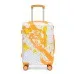 valise de voyage à roulettes avec serrure à combinaison pour hommes et femmes, valise à fermeture éclair à roulettes pour bagages