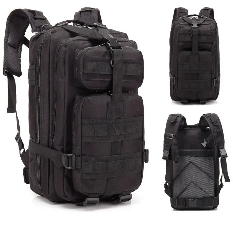 sac dos nylon tactique camouflage vert kaki doré gris noir bleu marron beige 30l extérieur sport chasse randonnée
