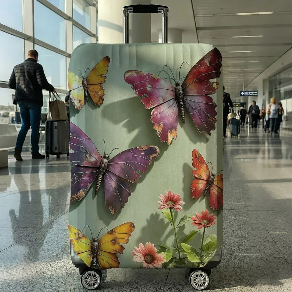 housse de protection pour bagages, élastique, imperméable, anti-poussière, pour valise de 18 à 32 pouces, accessoires de voyage