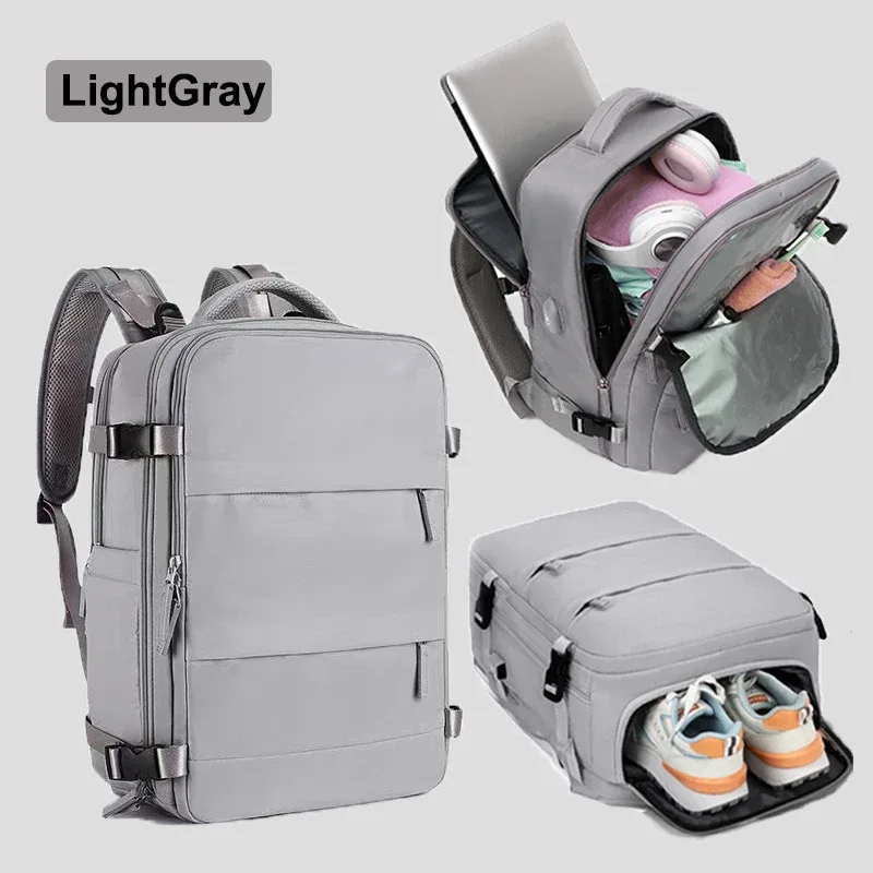 geestock mochilas sac à dos de voyage 40x20x25 sac de cabine sac à dos pour ordinateur portable bagage à main avion sac à dos cartable étanche
