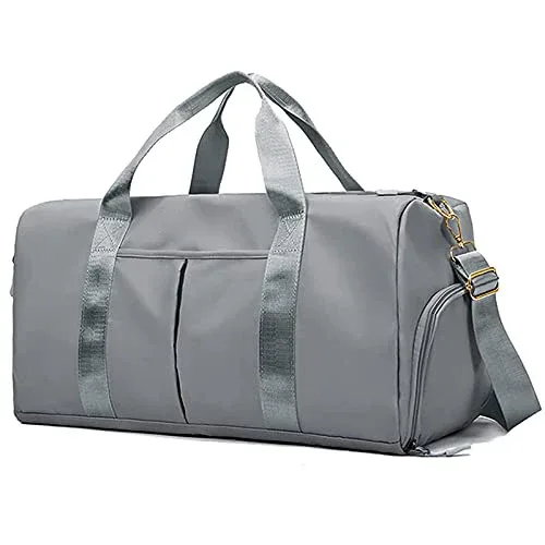 sac de sport brodé personnalisé avec poches sèches et compartiment à chaussures, sac de sport de voyage, cadeau pour garçon d'honneur, demoiselle d'honneur