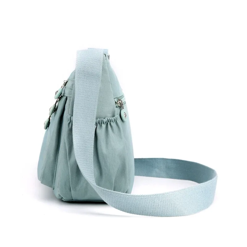 sac à bandoulière pour femmes, sacoches imperméables en nylon pour dames