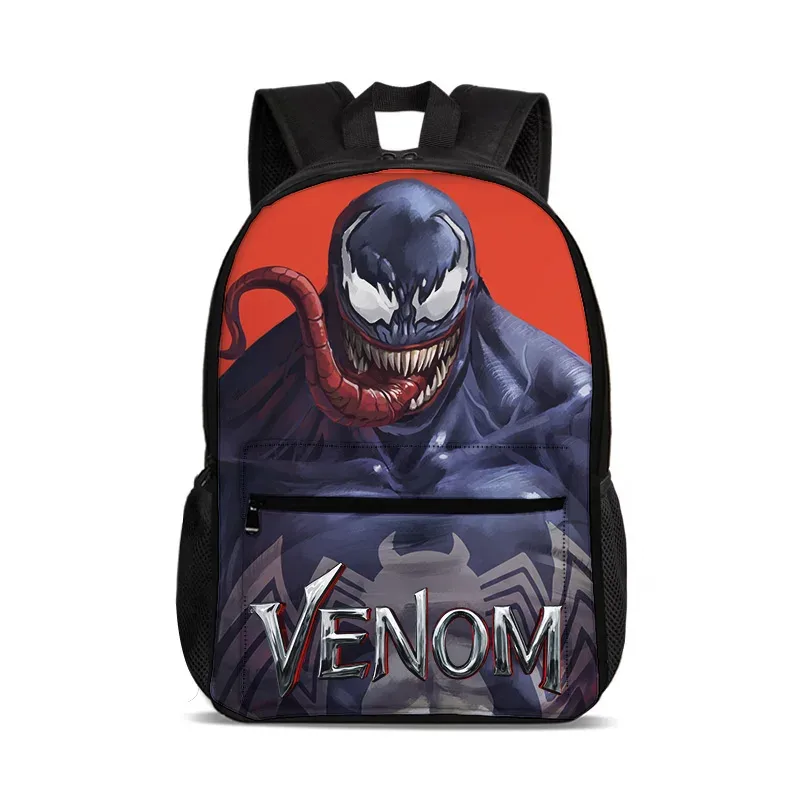 sac à dos venom school de grande capacité, sac à dos d'école à la mode, cadeau pour enfants, pratique et multifonctionnel