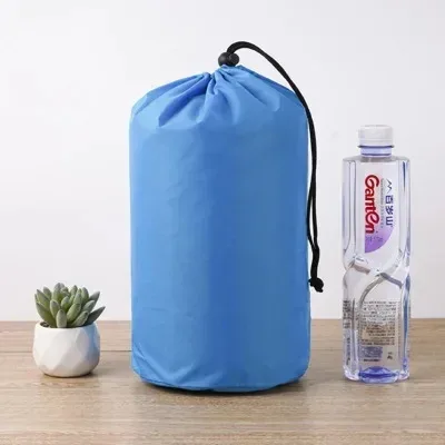 sac de rangement en tissu oxford à cordon pratique, en nylon, étanche à la poussière et au soleil, sac d'emballage, sac de rangement portable universel