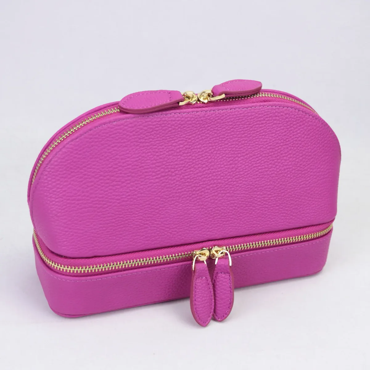 sac à cosmétiques personnalisé en cuir pu pour femmes, trousse de maquillage de voyage avec étui de rangement de bijoux, pochette de voyage 2 en 1 pour dames