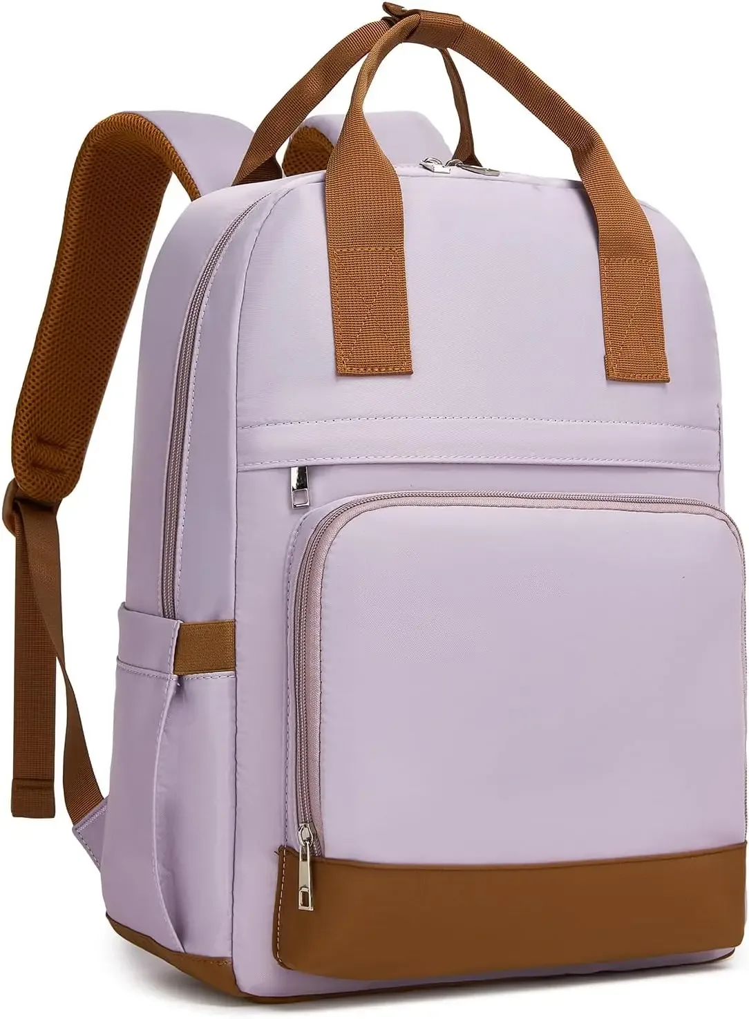 sac à dos kono pour femme 15,6 pouces, sac à dos pour ordinateur portable pour filles, sac à dos élégant pour le travail et les voyages, pour l'université, le bureau