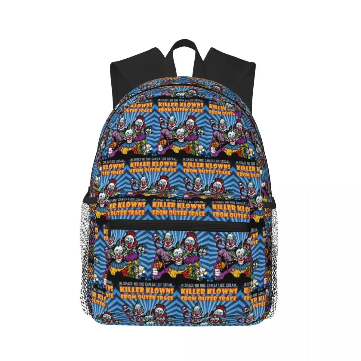 killer klowns from outer space sac à dos pour étudiants, sac d'école, sac à dos de randonnée, sac de voyage pour garçons et filles, sac à dos à la mode, sacs à bandoulière