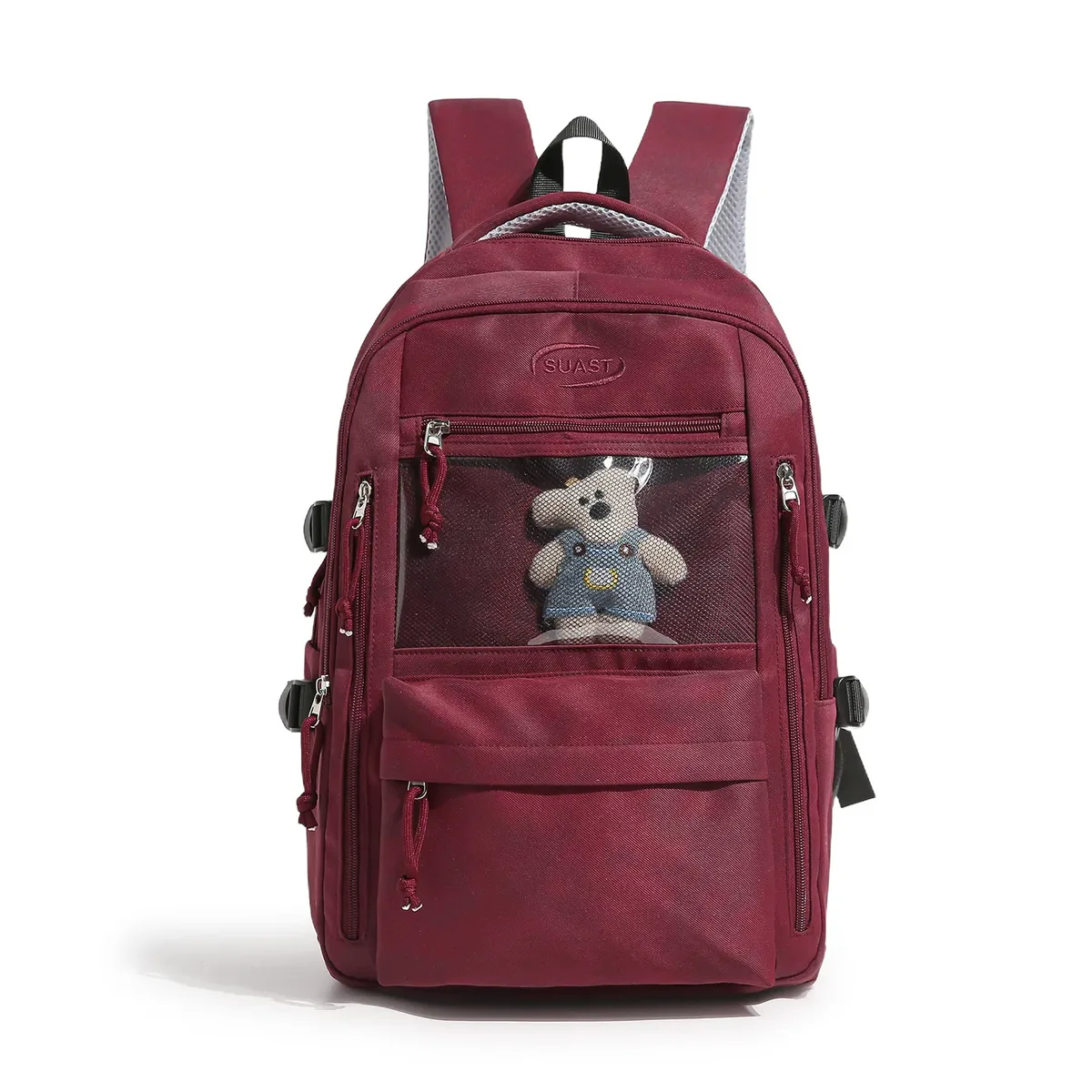 sac à dos unisexe de style coréen, grande capacité, multicouche, léger, respirant, sac d'école pour étudiants, sac à dos de voyage pour ordinateur portable