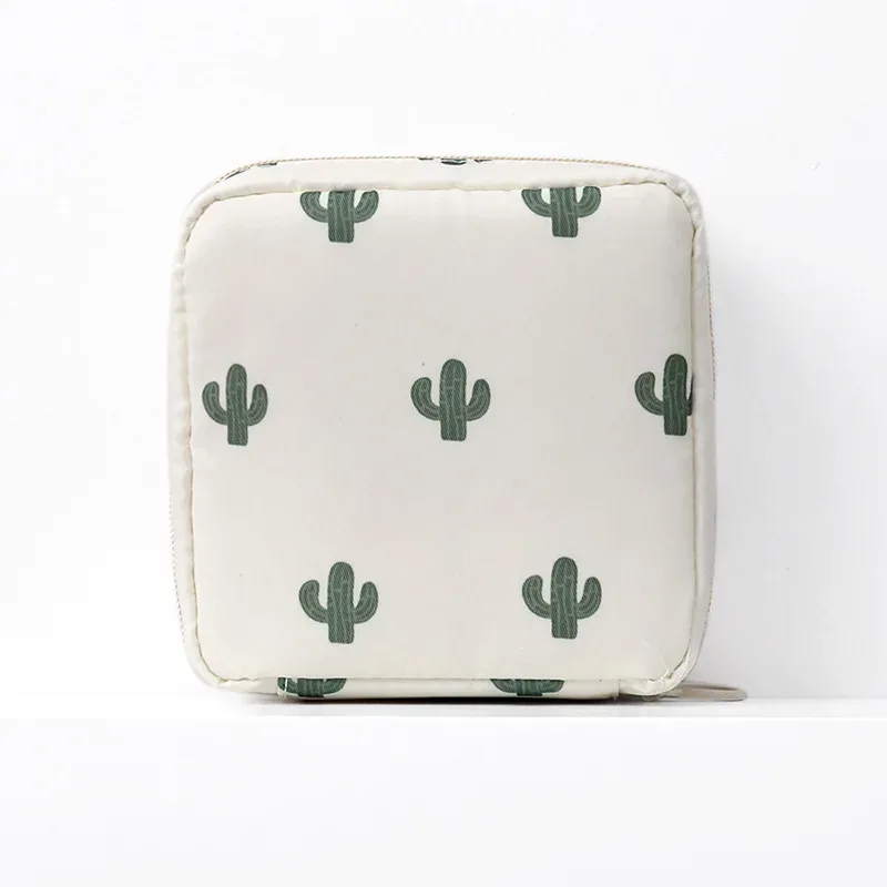 petit sac à cosmétiques de voyage pour femmes, trousse de maquillage rouge à lèvres pour filles, sac à serviettes hygiéniques, étui pour 03/présidence, sacs de rangement