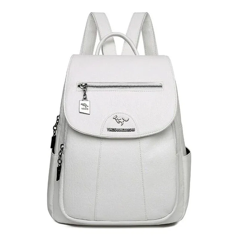 sacs à dos en cuir pour femmes, sac à dos vintage de bonne qualité pour filles, sac d'école de voyage, nouvelle collection 2024