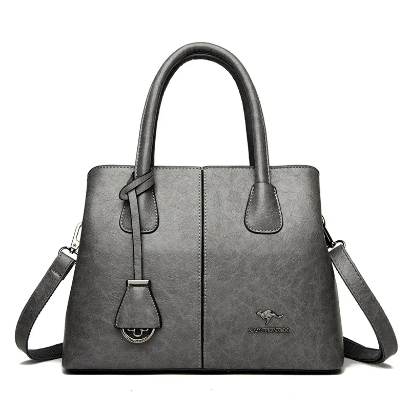sacs à main en cuir souple de marque authentique pour femmes, grands sacs fourre-tout, sacs à bandoulière carrés, sacs à main tendance, sacs bandoulière