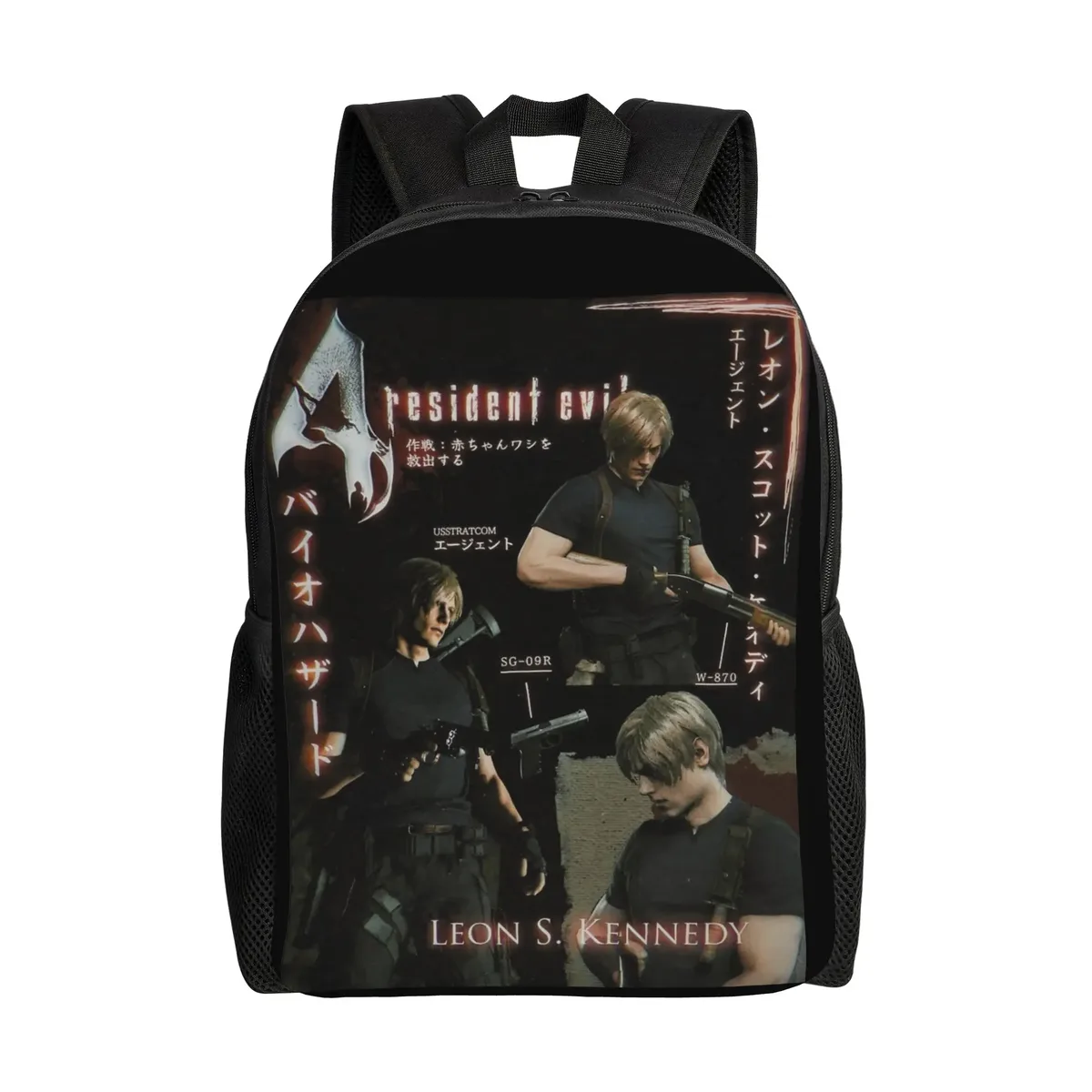 sac à dos décontracté umbrella corporation resident evil pour homme et femme, idéal pour le lycée, le travail, les activités de plein air et l'université