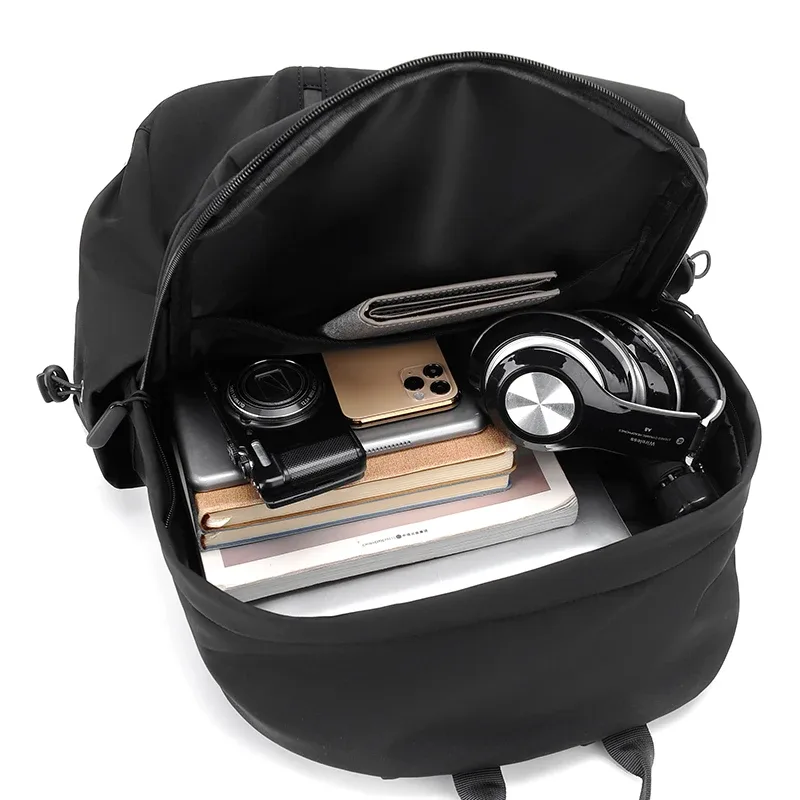 sac à dos durable pour hommes, résistant à l'eau, grande capacité, sac d'affaires et d'étudiant décontracté avec compartiment pour ordinateur portable, sac à dos pour l'école