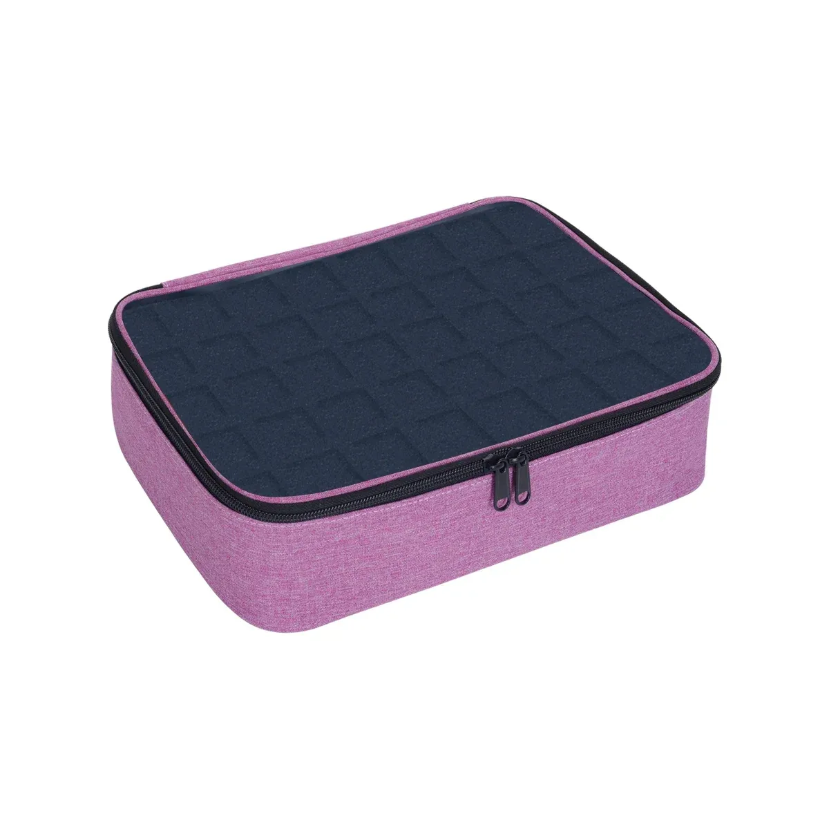 sac cosmétique de stockage de vernis à ongles coloré portable de grande capacité 40 bouteilles