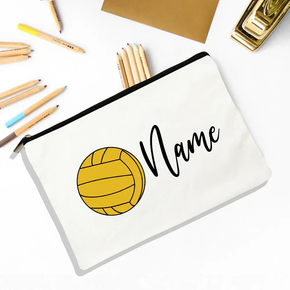 sac à crayons de football personnalisé, trousse à crayons avec nom personnalisé, fournitures de papeterie scolaire, sacs de rangement, cadeau de noël et d'anniversaire pour enfant