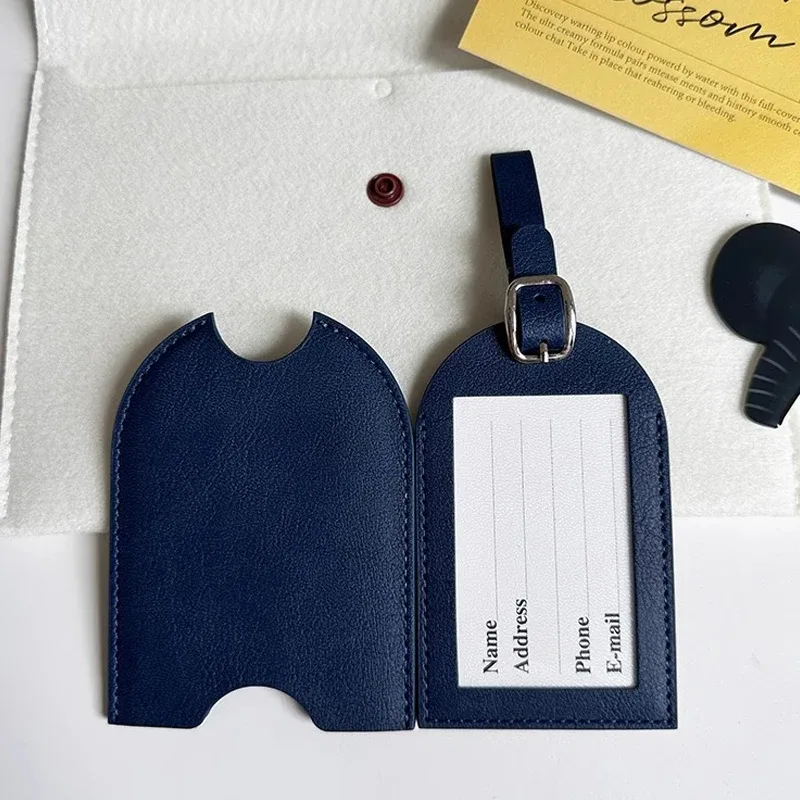 étiquette de bagage avec initiales personnalisées, logo personnalisé, lettre pour hommes et femmes, nom de valise, étiquettes d'avion en pu, accessoires de voyage