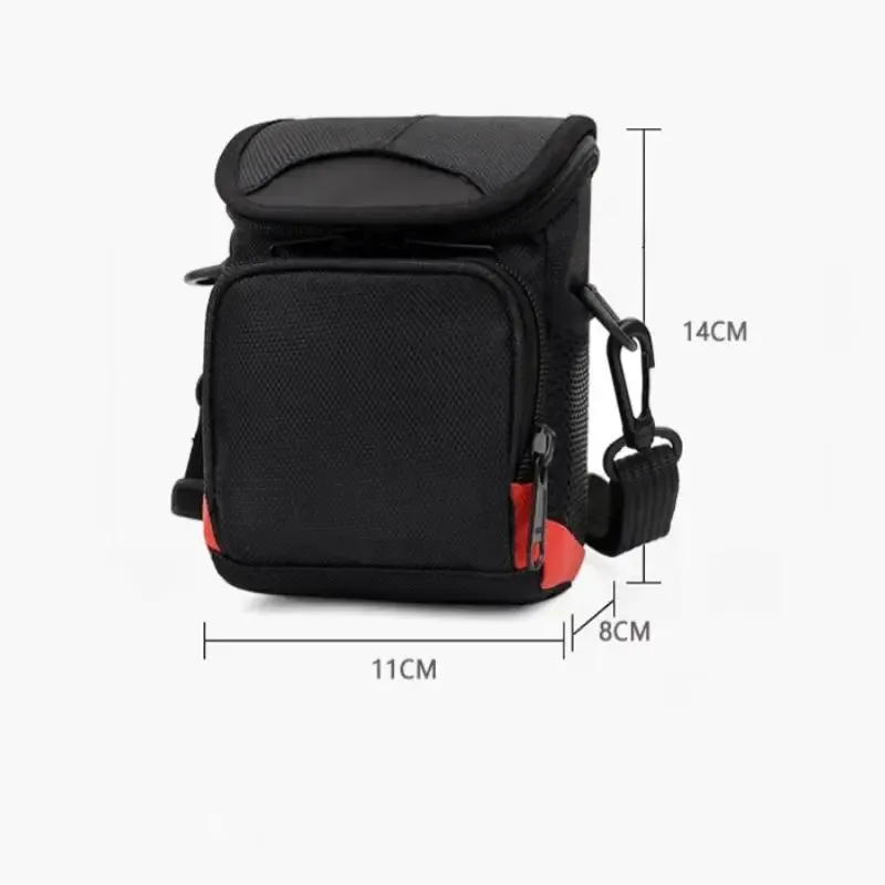 sac à dos photo numérique étanche en nylon noir pour appareil photo reflex, mini sac à bandoulière anti-dommages pour photographe, pour micro-caméra