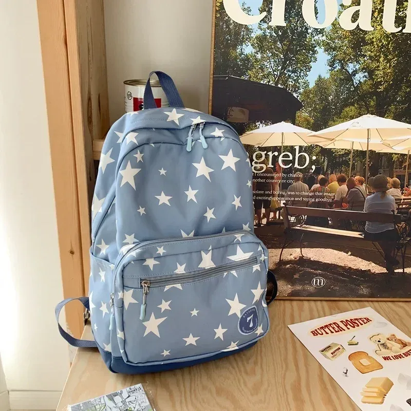 sac à dos étoile pour femmes et hommes, sac à dos pour ordinateur portable 17 pouces, sac d'université, sac à dos de voyage mignon, sac à livres décontracté pour étudiants, retour à l'école