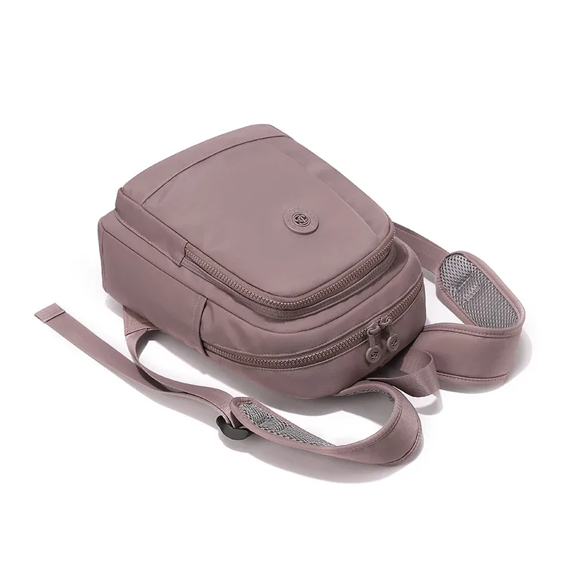 sac à dos tendance pour femme, en tissu de haute qualité, style élégant, sac à dos de shopping pour filles, sac à dos féminin tendance