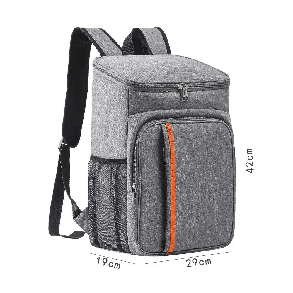 sac isotherme multifonctionnel, sac à dos portable, imperméable, grande capacité, pour le camping, le pique-nique, les boissons, les fruits