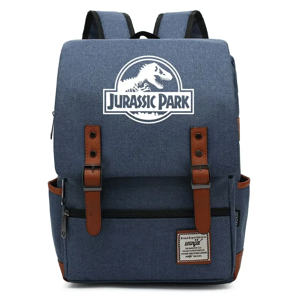 b3303 sac à dos tendance dinosaure jurassic park world avec boucle pour enfants, adolescents, étudiants, femmes et hommes