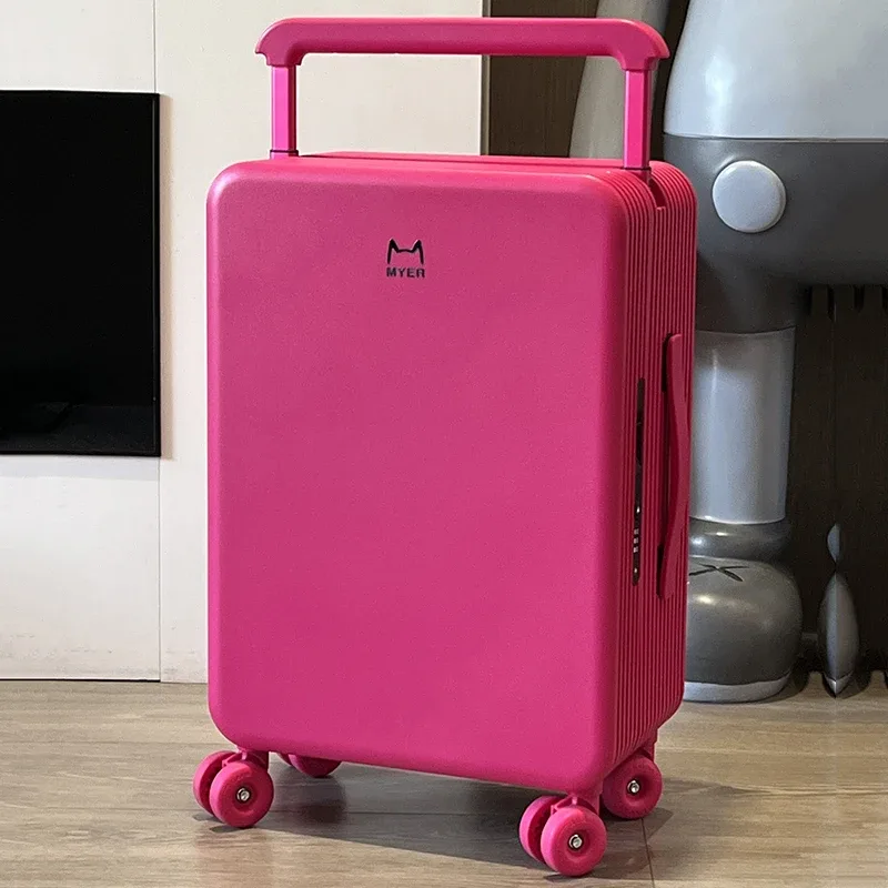 klqdzms – bagages de voyage 20 "24 pouces, boîte de cabine en abs + pc, valise à roulettes de grande capacité pour femmes, valise de cabine à roulettes universelles