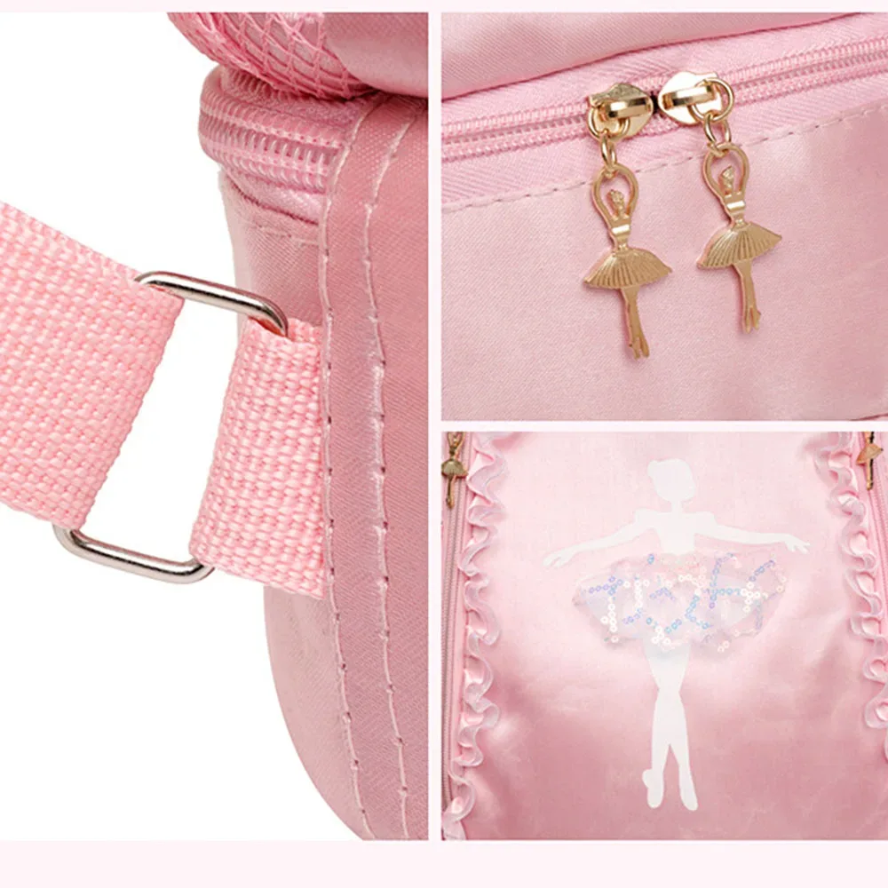 robe de danse mignonne personnalisée, sac à dos pour enfants, jupe en gaze personnalisée, sac à dos de ballet en dentelle pour fille, sac à dos pour étudiant