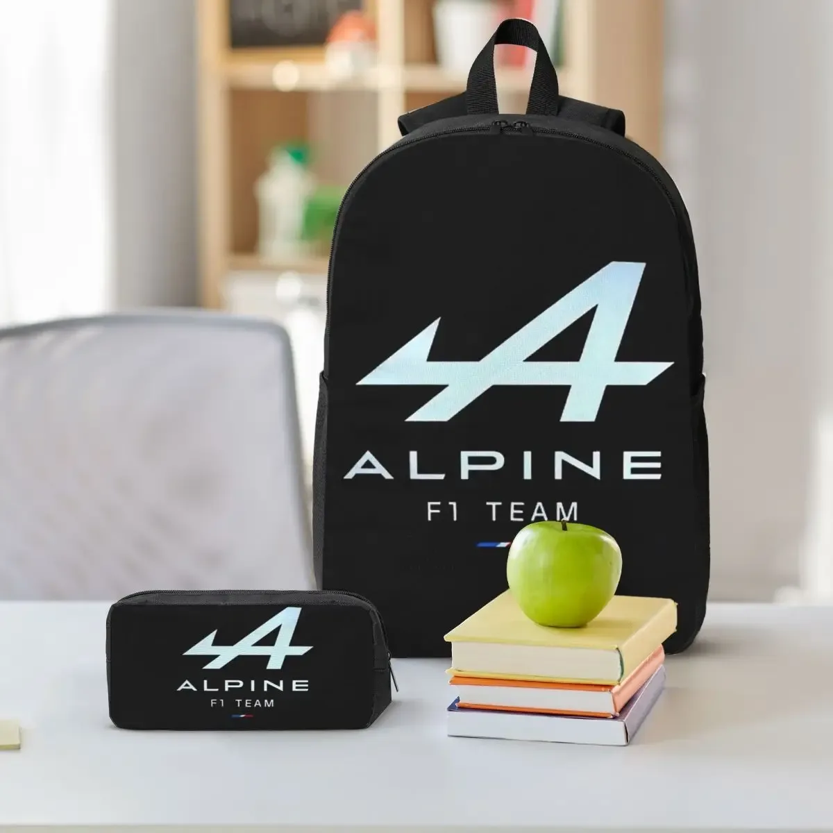 alpine team – sac à dos pour étudiants, garçons et filles, cartable d'école, sacs à bandoulière pour ordinateur, sac à déjeuner isolé 3ps, trousse à crayons