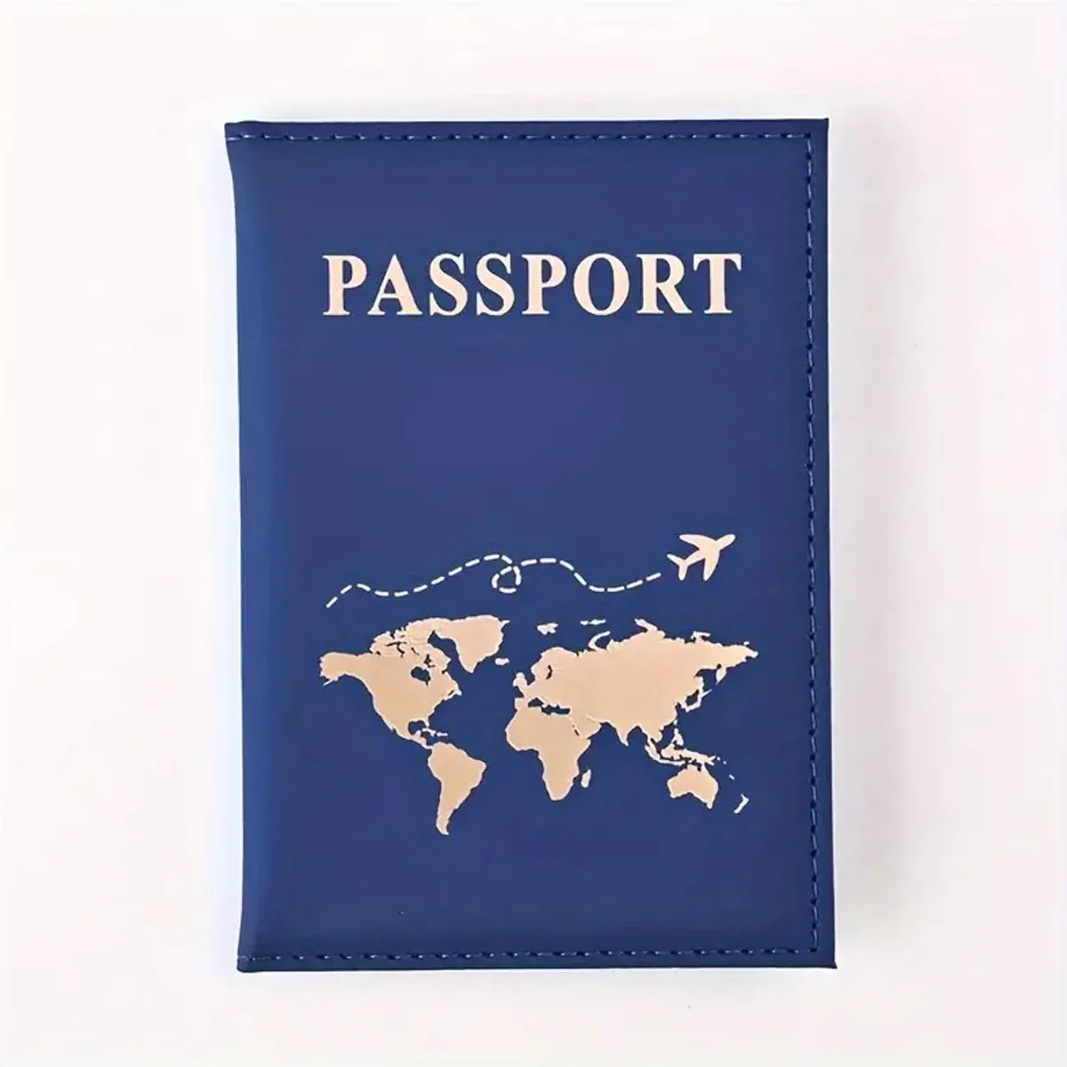 1 pièces sac de couverture de passeport pour femmes hommes pu leathaer mode voyage porte-passeport étui id nom cartes de visite pochette de protection