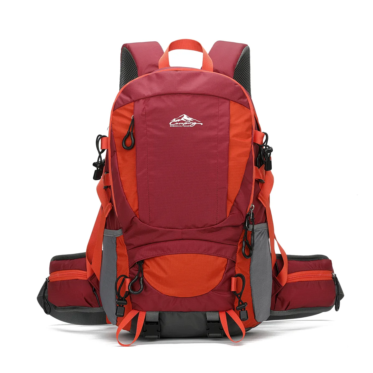 sac à dos de voyage léger et imperméable, sac à dos de camping étanche, adapté à la randonnée, livré avec une housse imperméable