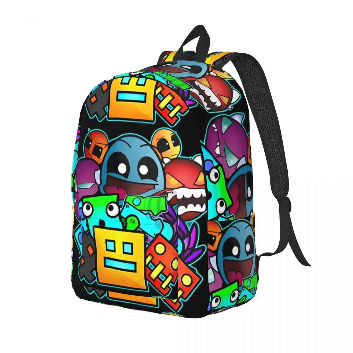 idées de gd géométrie cube gaming dash sac à dos pour hommes femmes mode étudiant randonnée voyage sac à dos collège sac à bandoulière cadeau