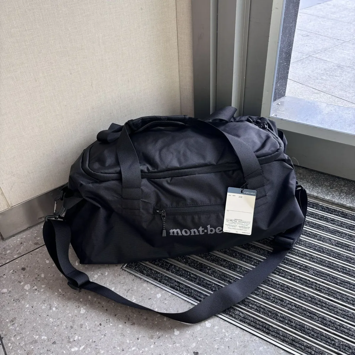 montbell bowling bag sac à bandoulière sac à bandoulière simple en nylon imperméable pour femme sac de voyage 40l