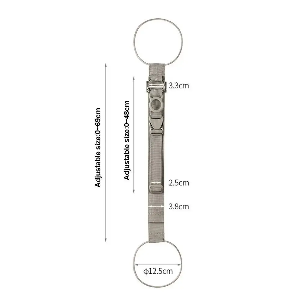 ceinture sécurité polyester beige boucles rapide voyage transport affaires travail compacts attachement poignée valises sangles secondaires