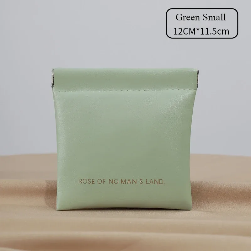 2026 pochette de rangement mini en pu pour écouteurs, sac à monnaie couleur bonbon, porte-monnaie, pochette à rouge à lèvres xl01