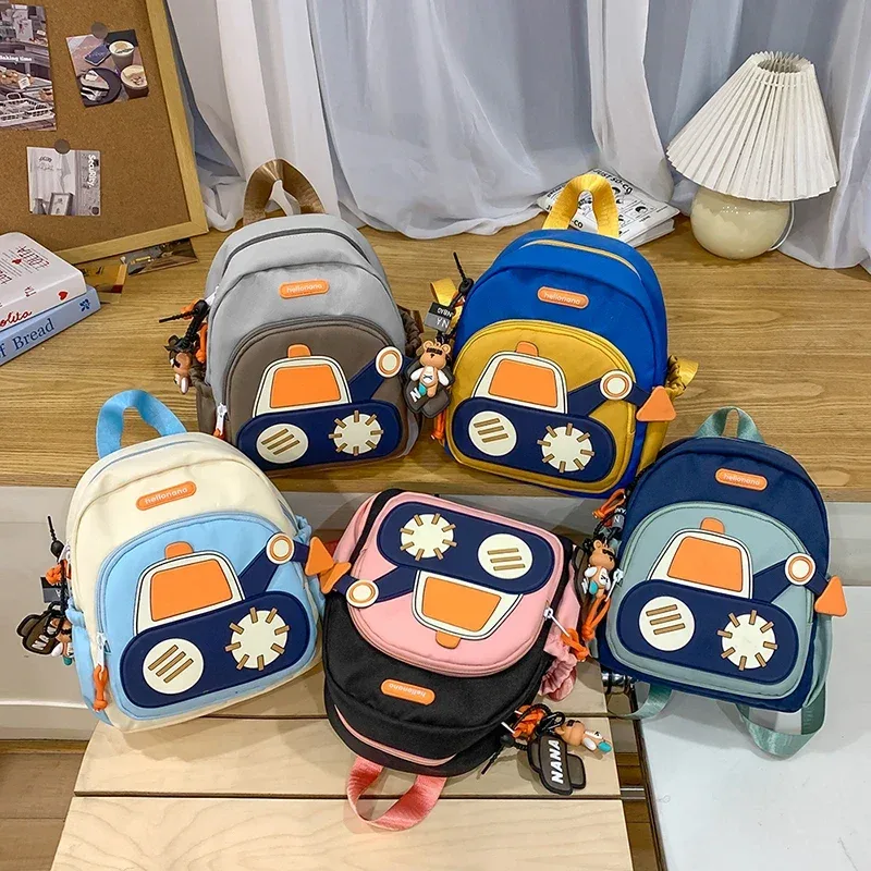 nouveau sac à dos en nylon léger à la mode design de couleur unie élégant sacs de voyage de loisirs coussin d'air doux pour les jeunes filles beaux sacs