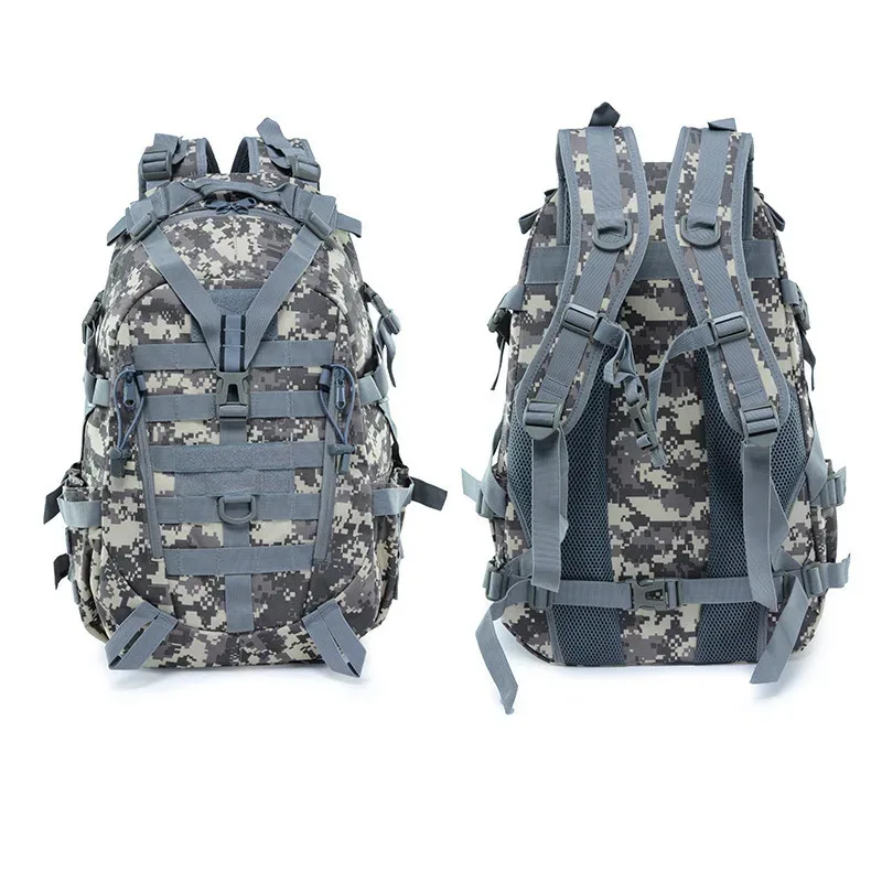 sac à dos multifonctionnel combiné, sac à dos tactique de sport et de voyage à double bandoulière, grande capacité, pour la randonnée