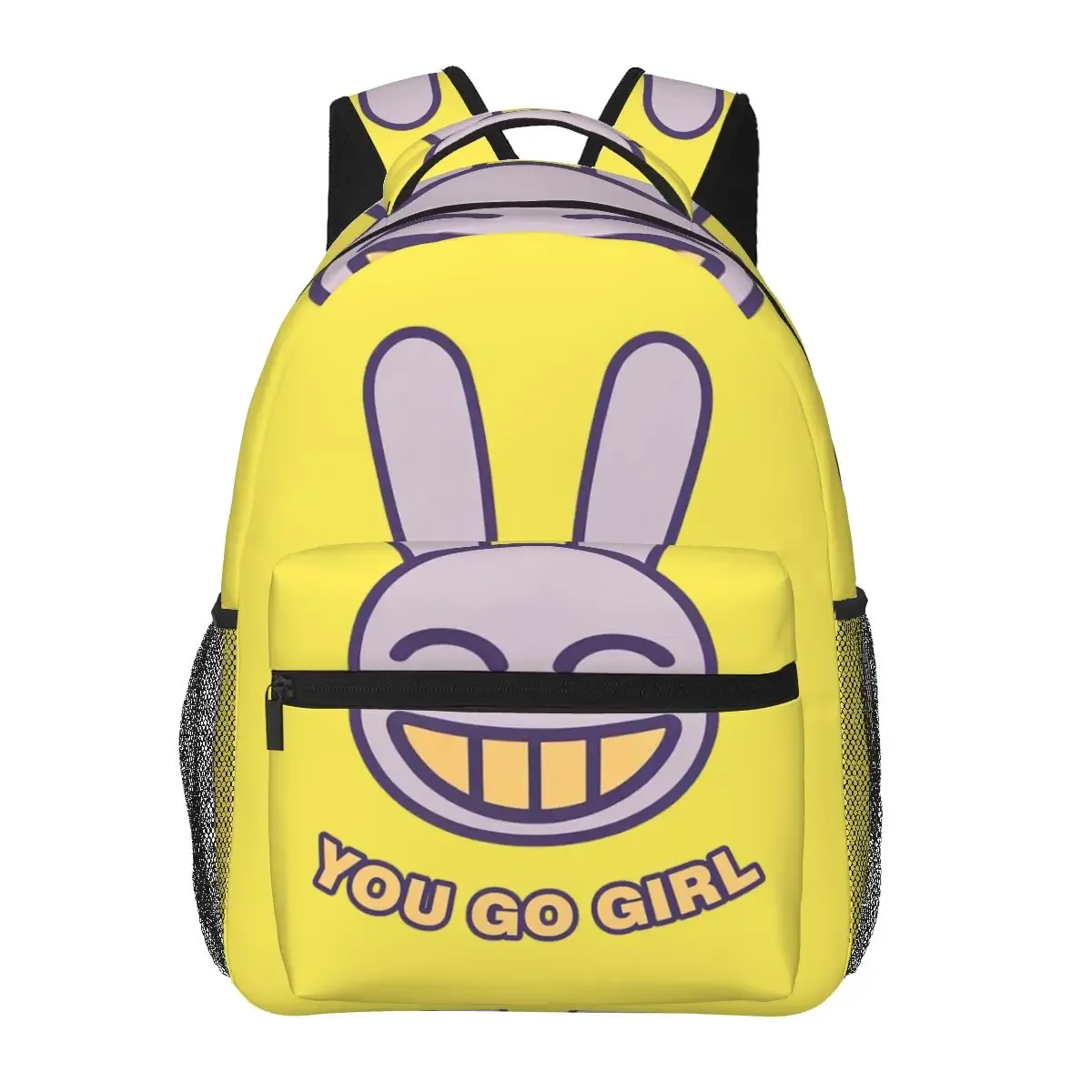 jax the amazing digital circus fanart animation series sacs à dos pour garçons et filles, sacs d'école pour étudiants, sac à dos pour ordinateur portable, sac à bandoulière