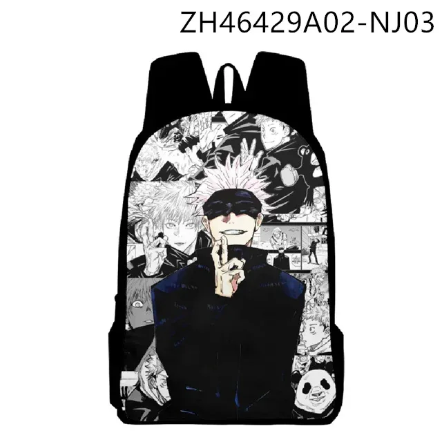 sac à bandoulière imperméable anime satoru gojo pour garçons et filles, sacs à bandoulière oxford, sac de sport décontracté, sac de voyage initié